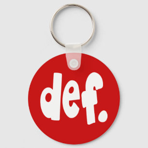 def. keychain