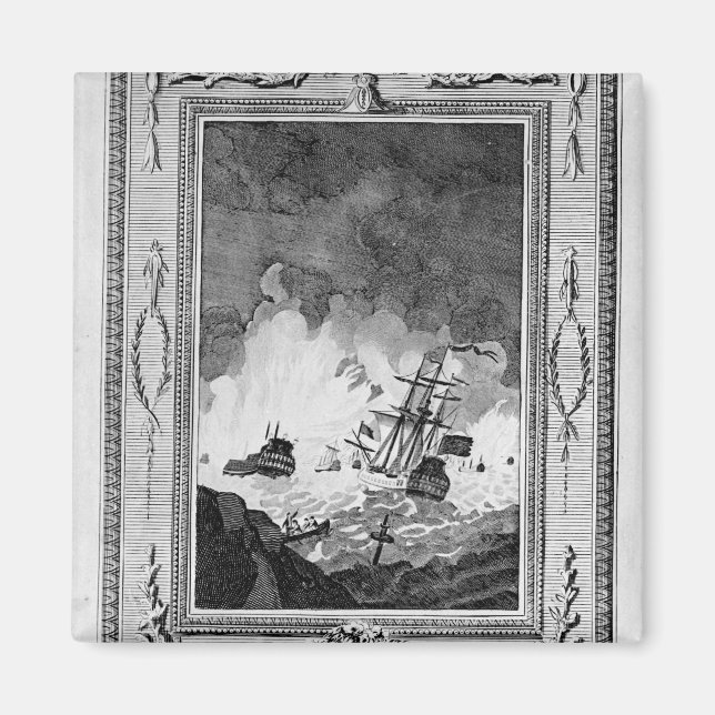 Defeat of the Spanish Armada Magnet (Front)
