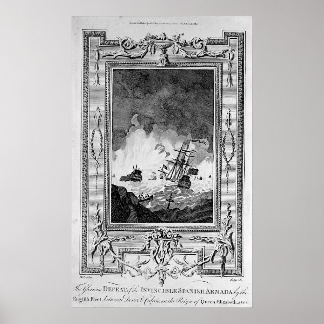 Defeat of the Spanish Armada Poster (Front)