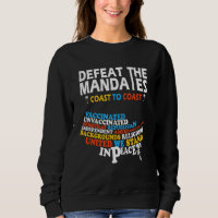 Defeat The Mandates Anti Vaccination La Defeat The