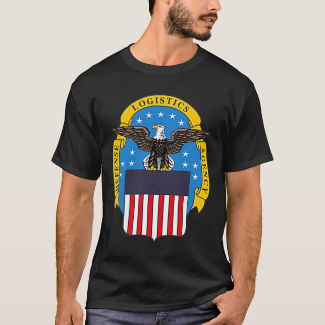 Defence Logistics Agency DLA DOD Military Veteran T-Shirt (Front)