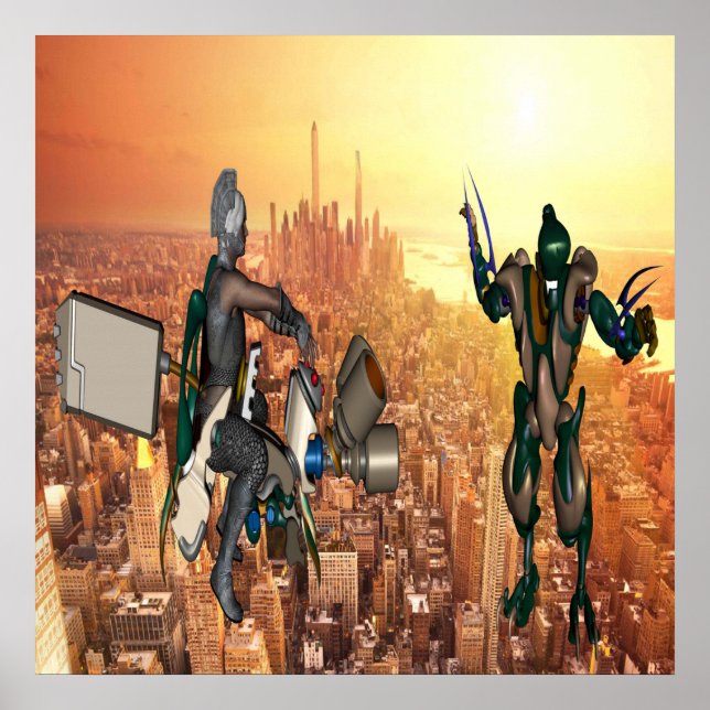 Defence of Planet Earth Poster (Front)