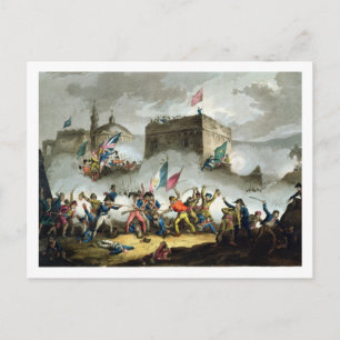 Defence of the breach at St. Jean d'Acre, May 8th Postcard