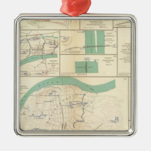 Defences Chattanooga Metal Ornament