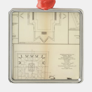 Defences Chattanooga, Nashville Metal Ornament