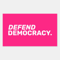 Defend democracy women rights pro choice hot pink