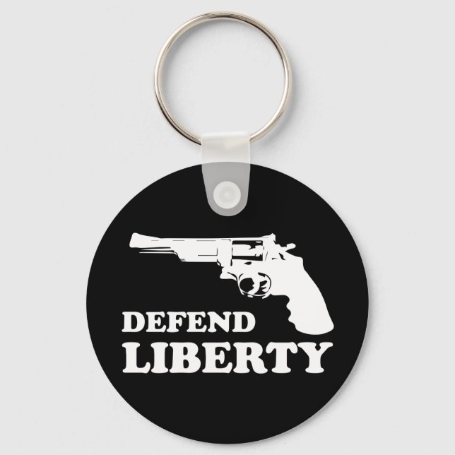 Defend liberty keychain (Front)