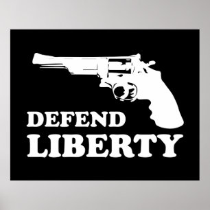 Defend liberty poster
