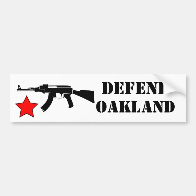 Defend Oakland Sticker (Front)