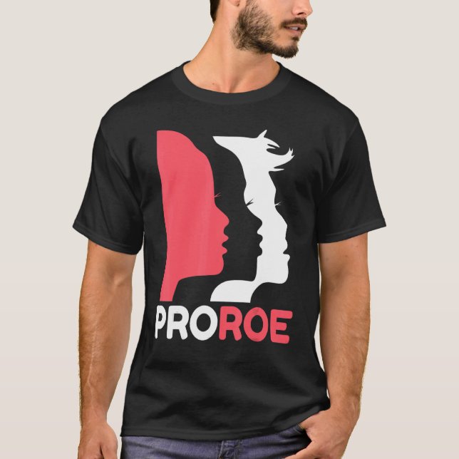 Defend Roe V Wade Pro Choice Abortion Rights Femin T-Shirt (Front)