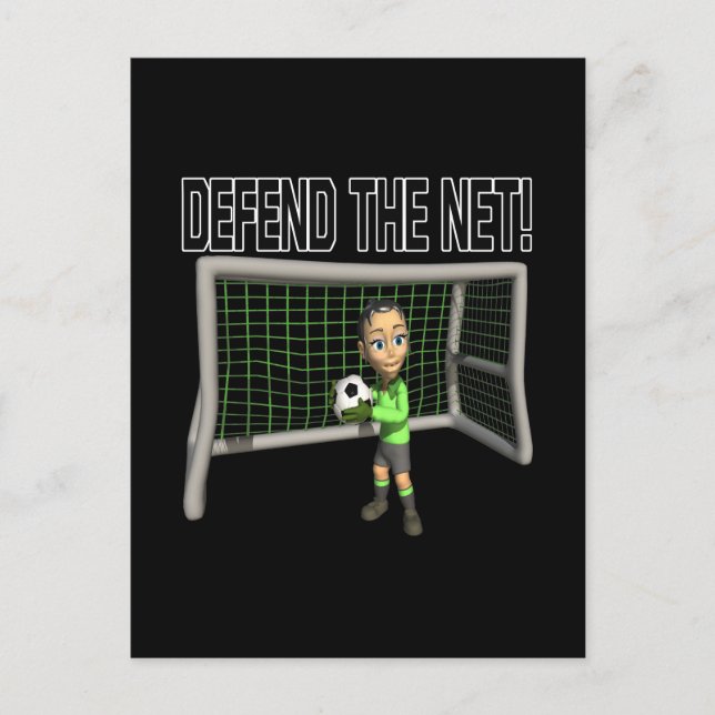 Defend The Net Postcard (Front)