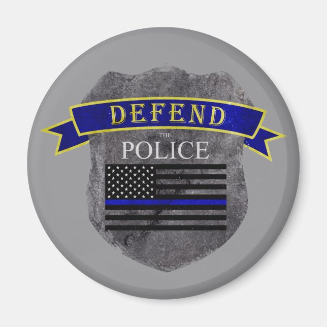 Defend the Police Magnet (Front)