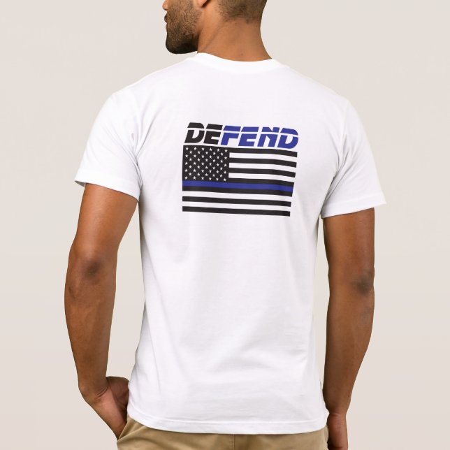 Defend the Police T-shirt (Back)
