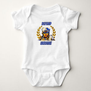 Defend Ukraine - Azov Soldier.   Baby Bodysuit