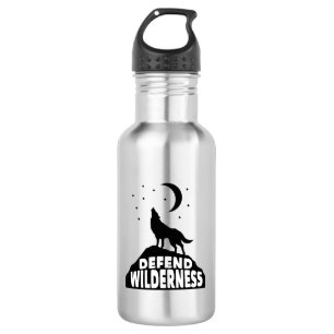 Defend Wilderness Wolf Moon 532 Ml Water Bottle