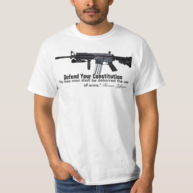 Defend Your Constitution T-Shirt (Front)