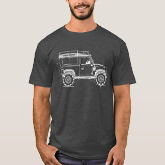 Defender 90 Blueprint T-Shirt