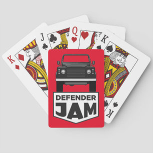 DEFENDER JAM PLAYING CARDS