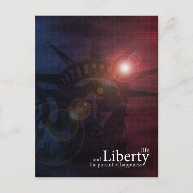 Defender of Liberty Postcard (Front)