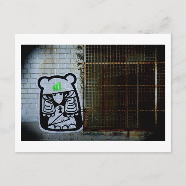 Defender of the Grille Postcard (Front)