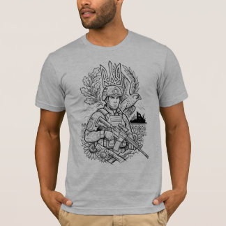 Defenders of Freedom | Modern Ukrainian Military T T-Shirt