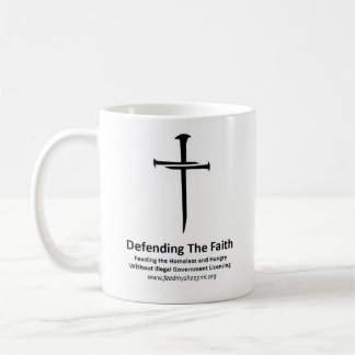 Defending The Faith Coffee Mug (White)