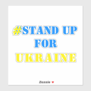 Défendre La Liberté Des Stickers Pour L'Ukraine