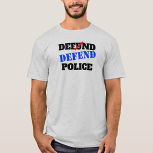  DÉFENDRE LA POLICE ! T-shirt pour l'application 