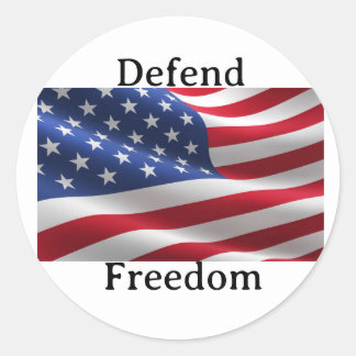 Défendre Liberté autocollant