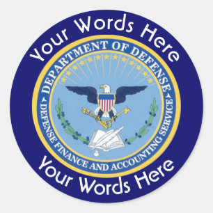 Defense Finance Accounting Services DFAS Sticker