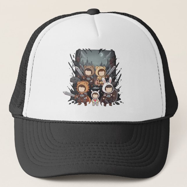 Defense for Others - Little Guardians Trucker Hat (Front)