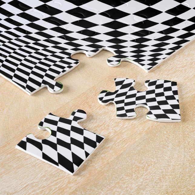 Défi Mental Puzzle à Pices (Mental Challenge Op Art Jigsaw Puzzle)