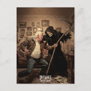 Defiance At Deaths Door - Bill Postcard