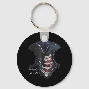 Defiant Since 1776 Keychain