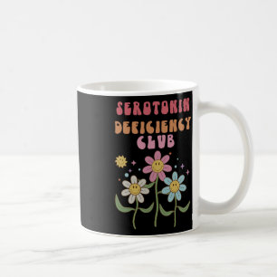 Deficiency Club Mental Health Anxiety Depression Coffee Mug