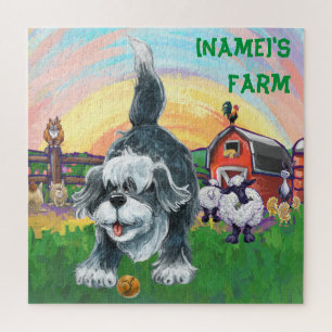 Défilé animalier Chien de berger Barnyard Puzzle T