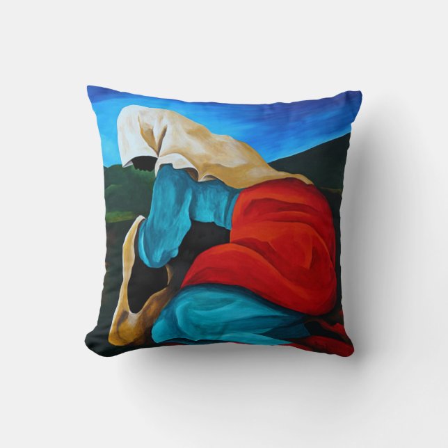 Defilee la folle 2008 throw pillow (Front)