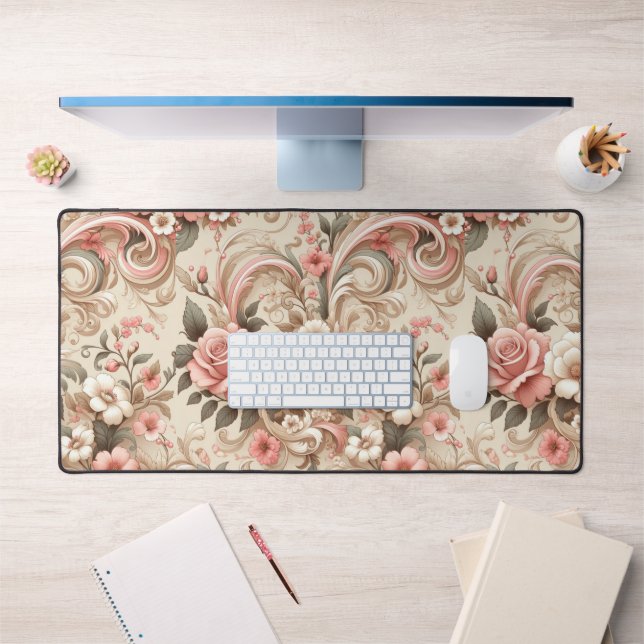 Défilement de jardin Rose vintage (Bureau 1)