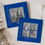 Define Naughty | 5 Photo Collage Christmas Holiday Card<br><div class="desc">Celebrate the holiday season by sending these fun and cheeky christmas holiday cards to friends and family! This special christmas card includes a collage of four photos on the front and a larger photo on the reverse along with a classic holiday greeting,  your name(s) and the year.</div>