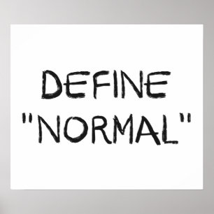 Define Normal Poster