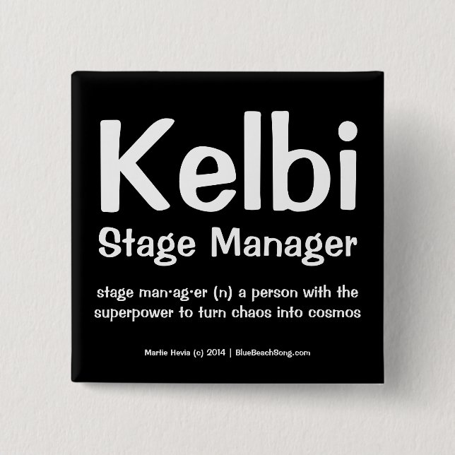 Define Yourself & Your Job Button (Front)