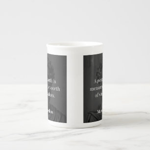 Defining Worth: Marcus Aurelius on Values Bone China Mug