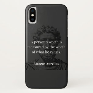 Defining Worth: Marcus Aurelius on Values Case-Mate iPhone Case