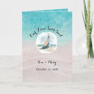 Définir le programme de mariage des voiles