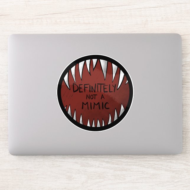 Definitely NOT a Mimic D&D Gaming Gifts (Computer)