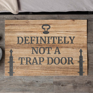 Definitely Not A Trap Door Doormat