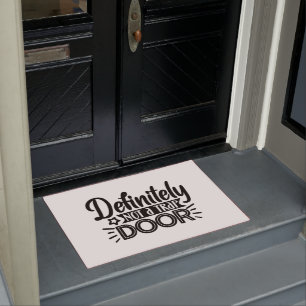 definitely not a trap door doormat