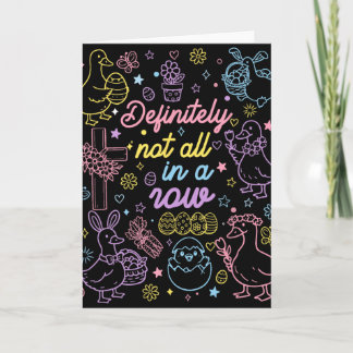 Definitely Not All In A Row Coquette Silly Goose E Card