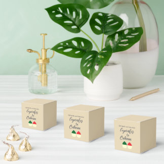 Definitely Not Fruitcake Funny Christmas Baking Favor Box