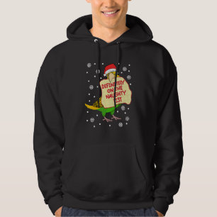 Definitely On Naughty List Parrot I Yellow Budgie Hoodie